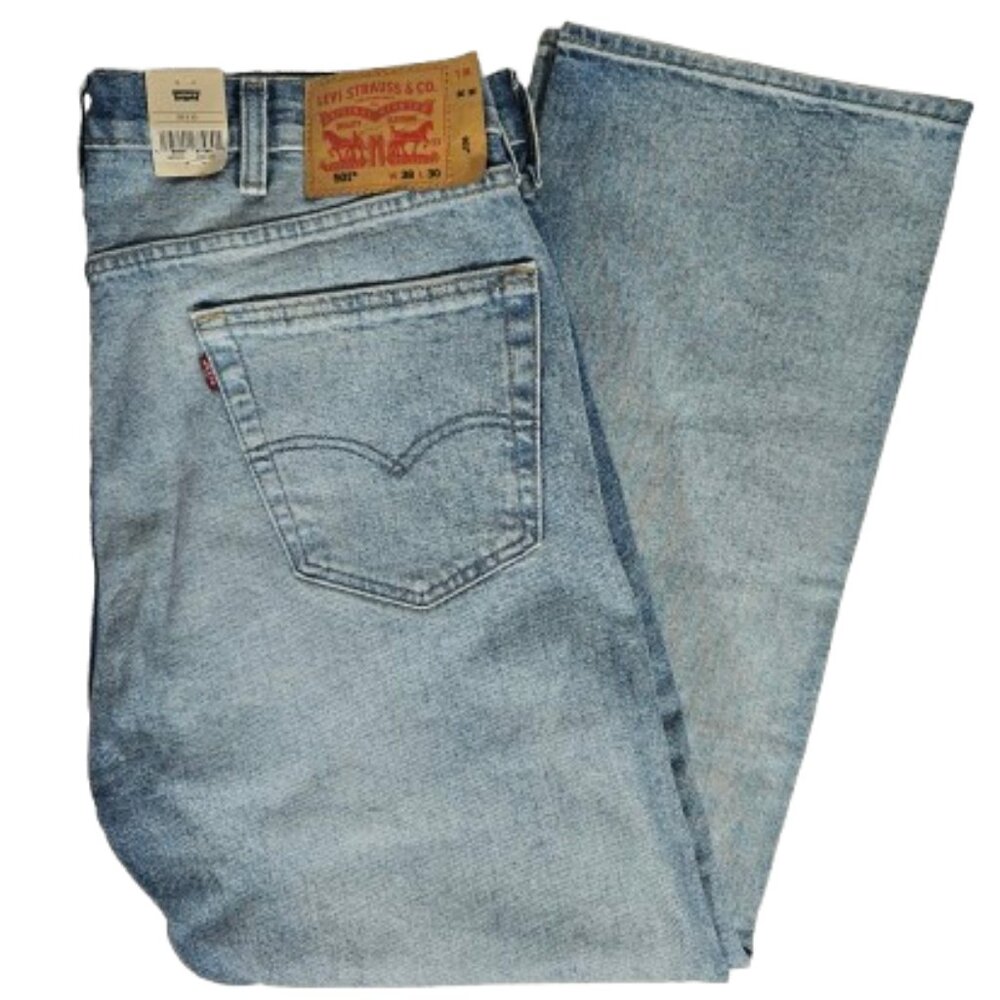 Levi's 501 Original Blue Jeans Men's Size W38 L30 Stretch Button Fly